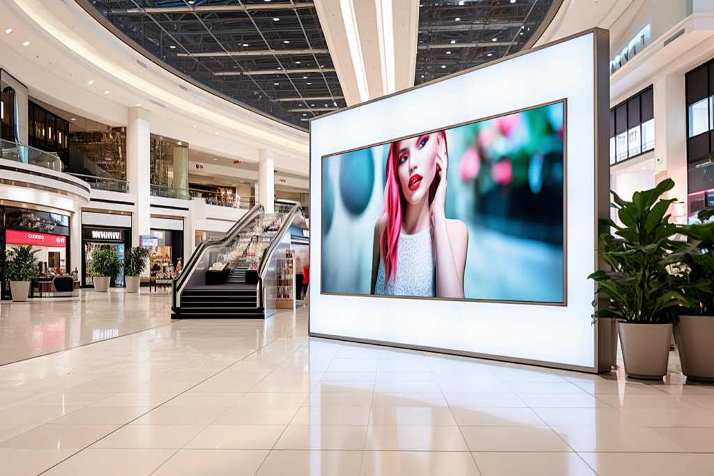 室内购物商场广告屏