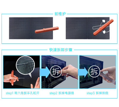 户外LED屏前维护流程