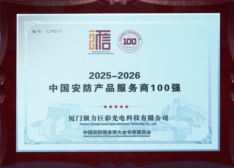 安防产品服务商100强