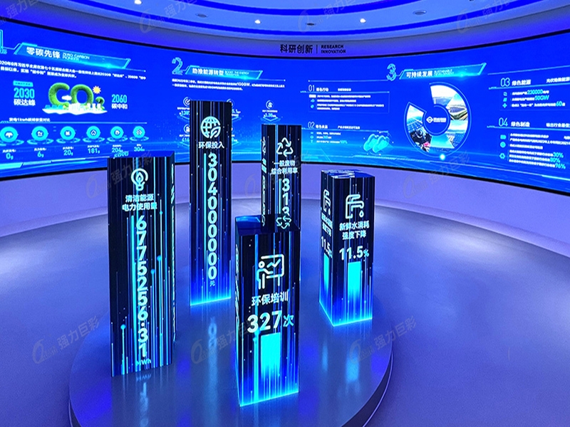 四川省成都市通威国际中心展厅